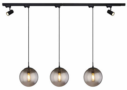 moderne-plafondlampen-zwart-metaal-globo-blama-variant-image1