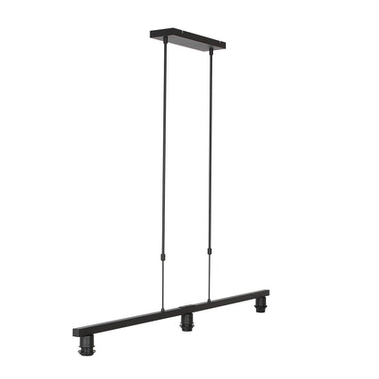 Модерна черна висяща лампа Steinhauer Stang – изображение 10