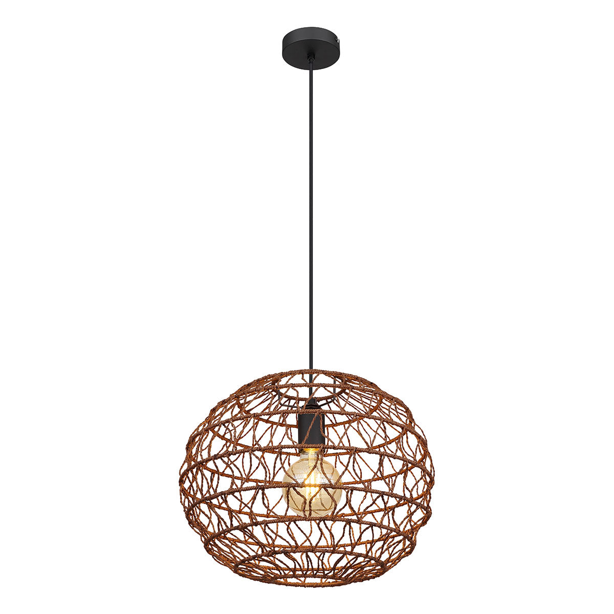 bolvormige-bohemian-hanglamp-zwart-globo-senni-main-image