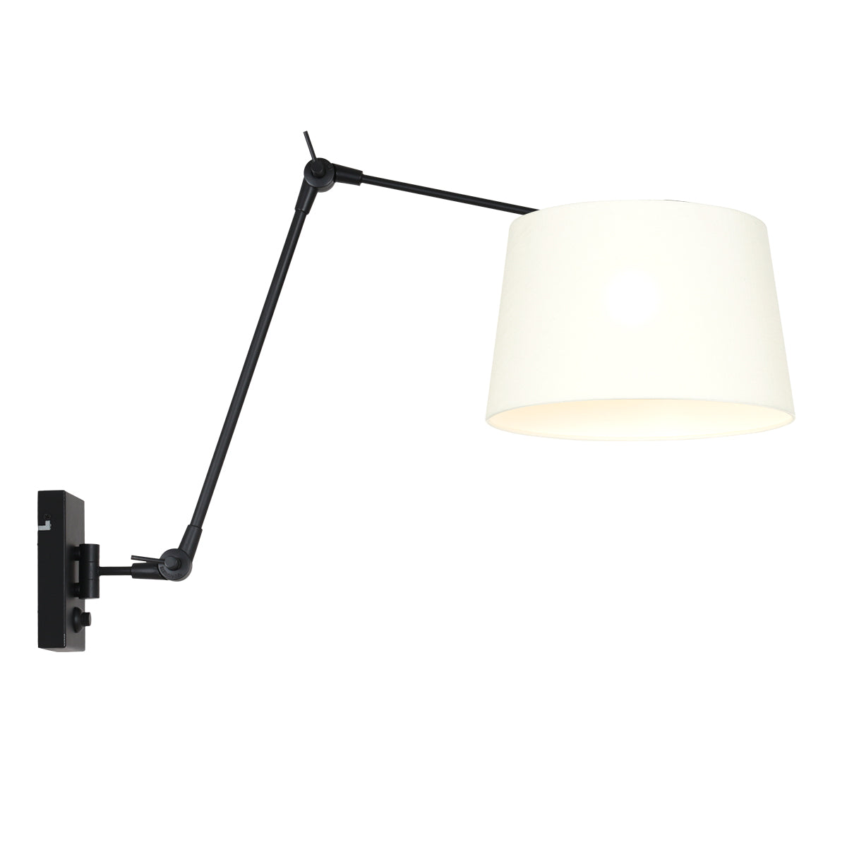 wandlamp-van-metaal-en-linnen-steinhauer-prestige-chic-variant-image1