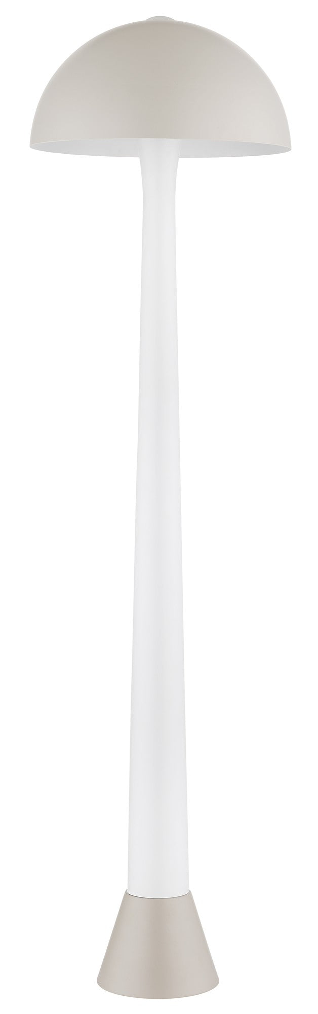 Suwena metalna podna lampa u boji pijeska – slika 1