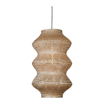 Lampada a sospensione in bambù color naturale senza tempo GOOD&MOJO Barbados