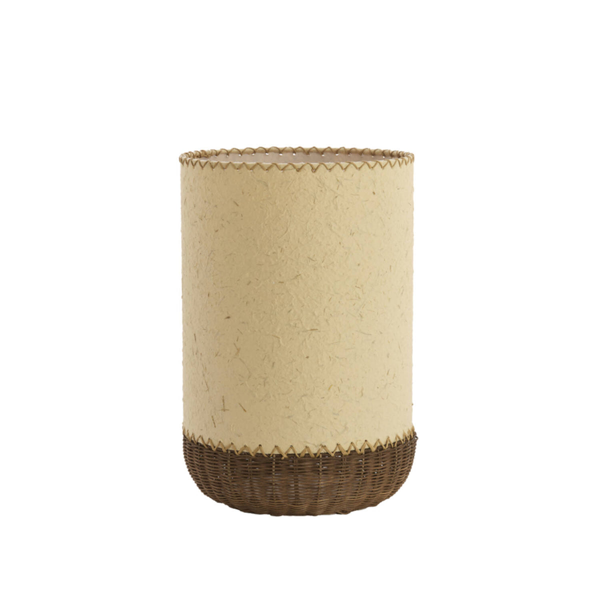 Lâmpada de mesa de papel bege extra grande Light & Living Tio