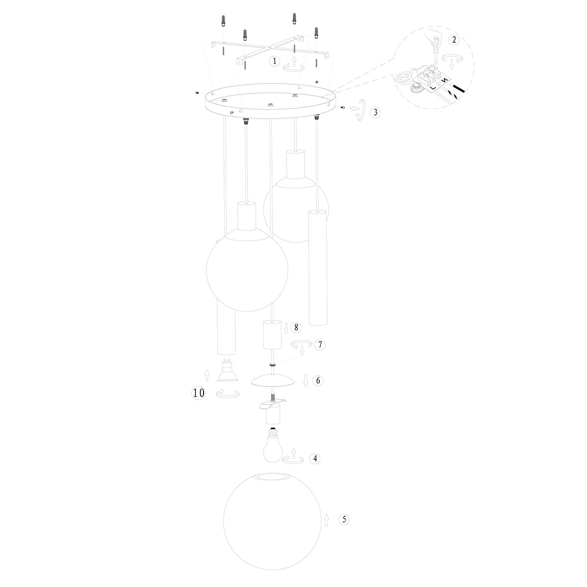 hanglamp-5-lichts-verticaal-glasbollen-kokers-zwart-steinhauer-bollique-led-variant-image9