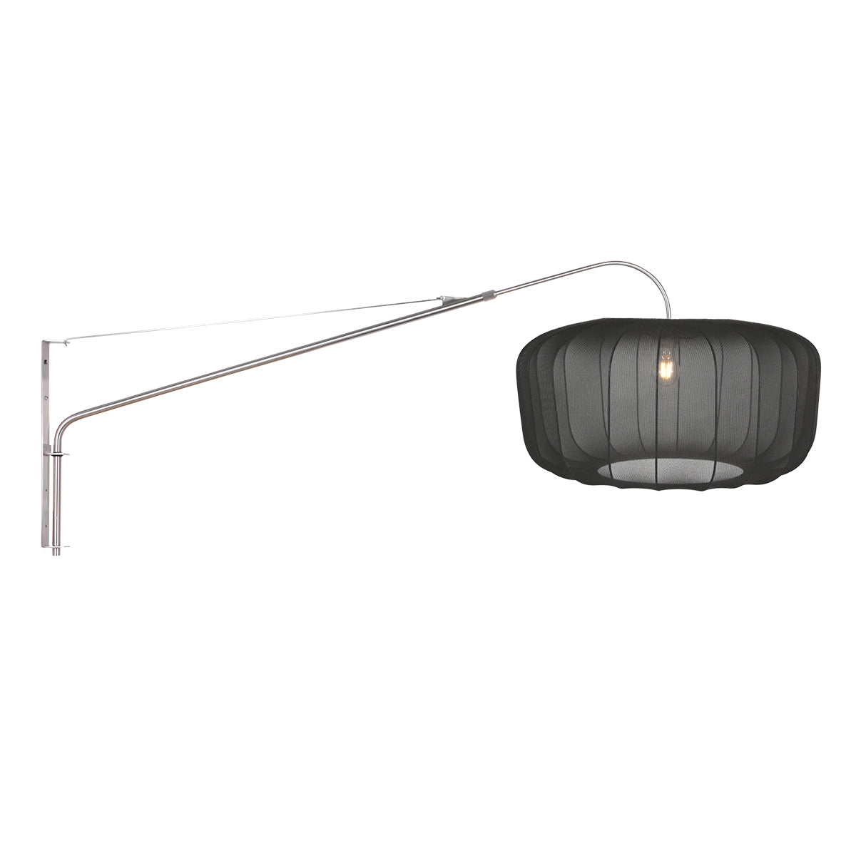 staalkleurige-wandlamp-met-grote-zwarte-kap-steinhauer-elegant-classy-main-image