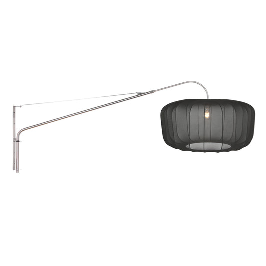 staalkleurige-wandlamp-met-grote-zwarte-kap-steinhauer-elegant-classy-main-image