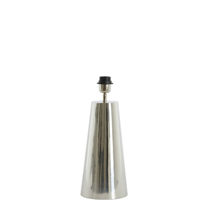zilveren-conische-lampenvoet-light-living-yelos-main-image