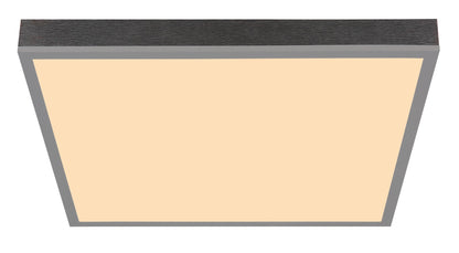 Lille sølvfarvet aluminiums LED loftlampe – billede 2