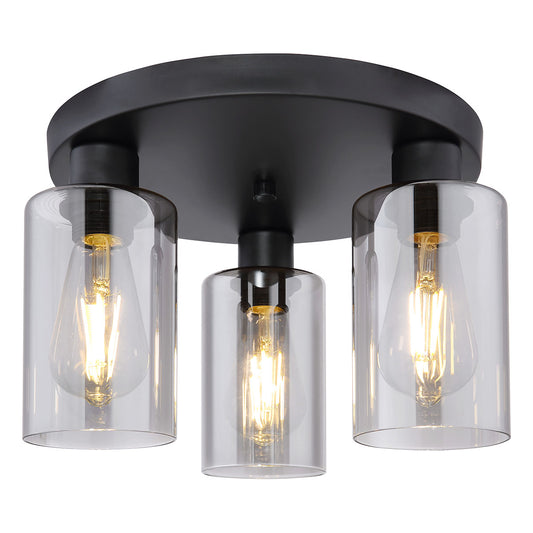 metalen-plafondlamp-zwart-modern-globo-hadera-main-image