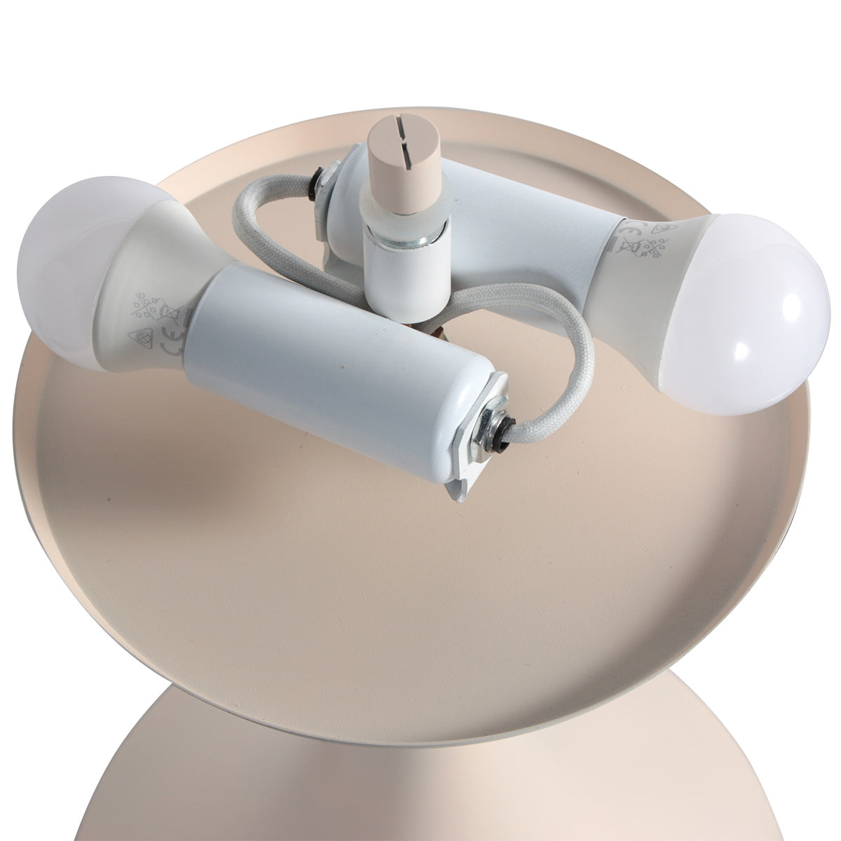 Lampa na stôl s matným sklom a dvoma svetelnými bodmi Steinhauer Ancilla – obrázok 5