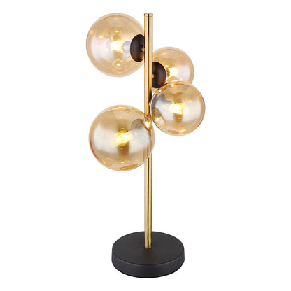 zwart-messing-verticale-tafellamp-4-amberglasbol-globo-riha-main-image