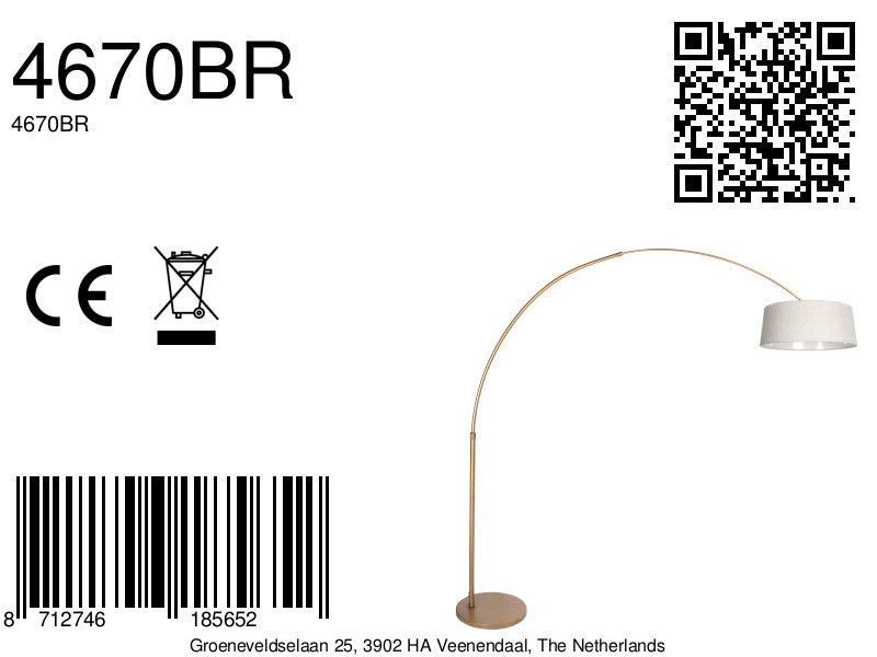 bronzen-booglamp-met-zachte-creme-kap-steinhauer-sparkled-light-variant-image8a