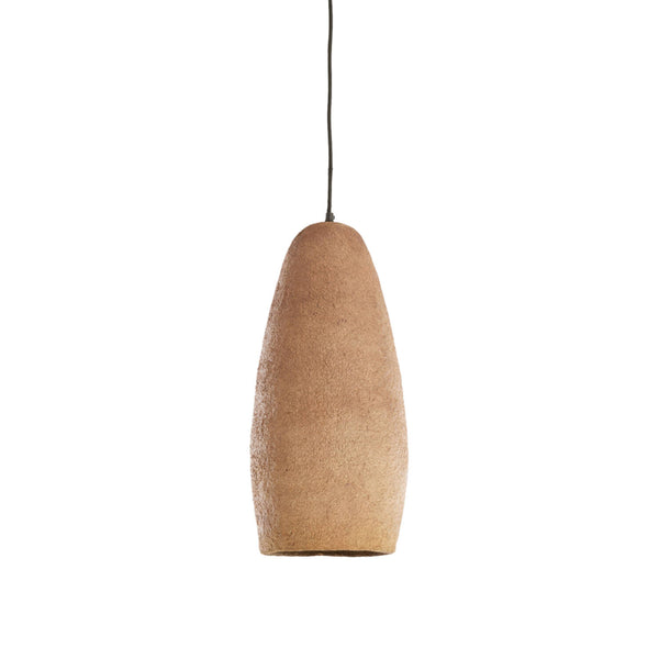 Oranje hanglamp Divala van papier | Light & Living