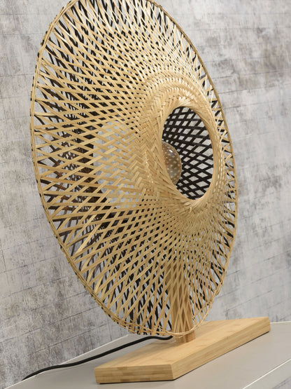 bohemian-ronde-naturel-zwarte-tafellamp-good-mojo-kalimantan-variant-image2