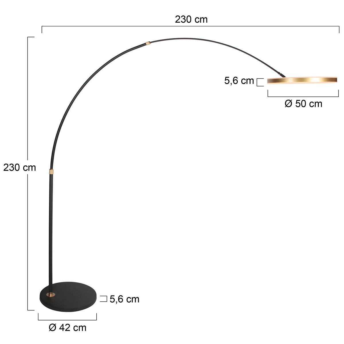 gouden-moderne-metalen-vloerlamp-steinhauer-ringlux-variant-image7