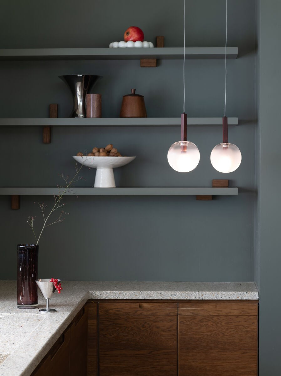 Candeeiro pendente bordeaux atemporal It's About RoMi Murano – imagem 11