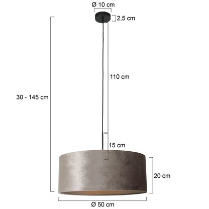 hanglamp-met-zilveren-velvet-kap-steinhauer-sparkled-light-variant-image7