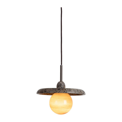 Grande lampada a sospensione in marmo marrone It's About RoMi Tivoli