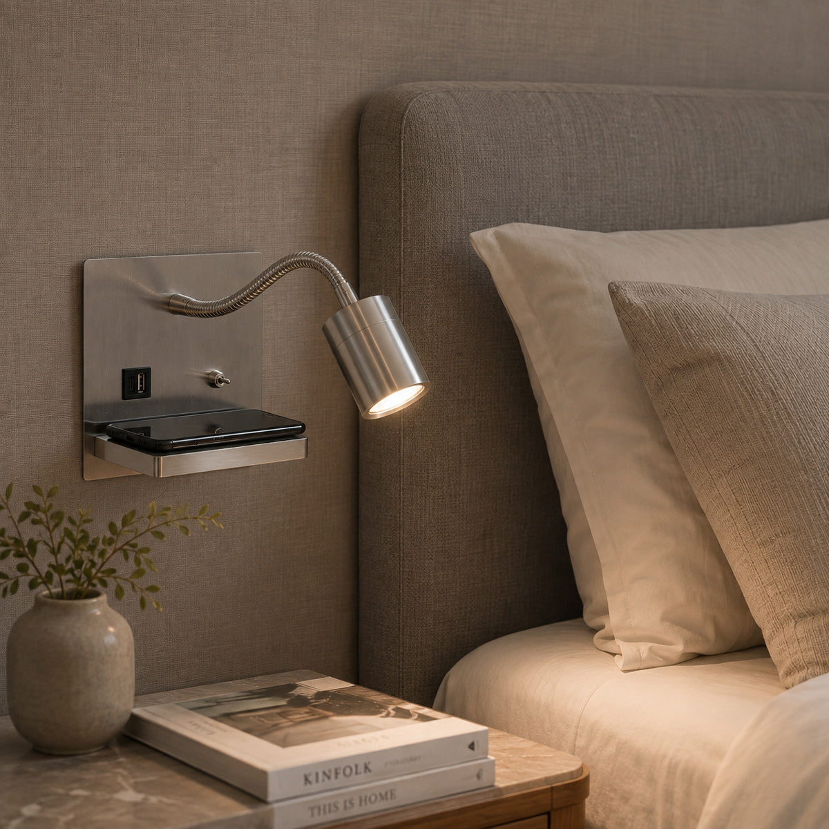 staalkleurige-wandlamp-verstelbaar-met-draadloze-telefoonlader-mexlite-upround-variant-image2