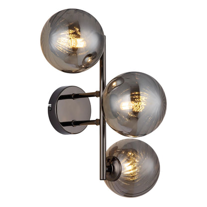 moderne-wandlamp-zwart-chroom-gerookt-glas-conor-main-image