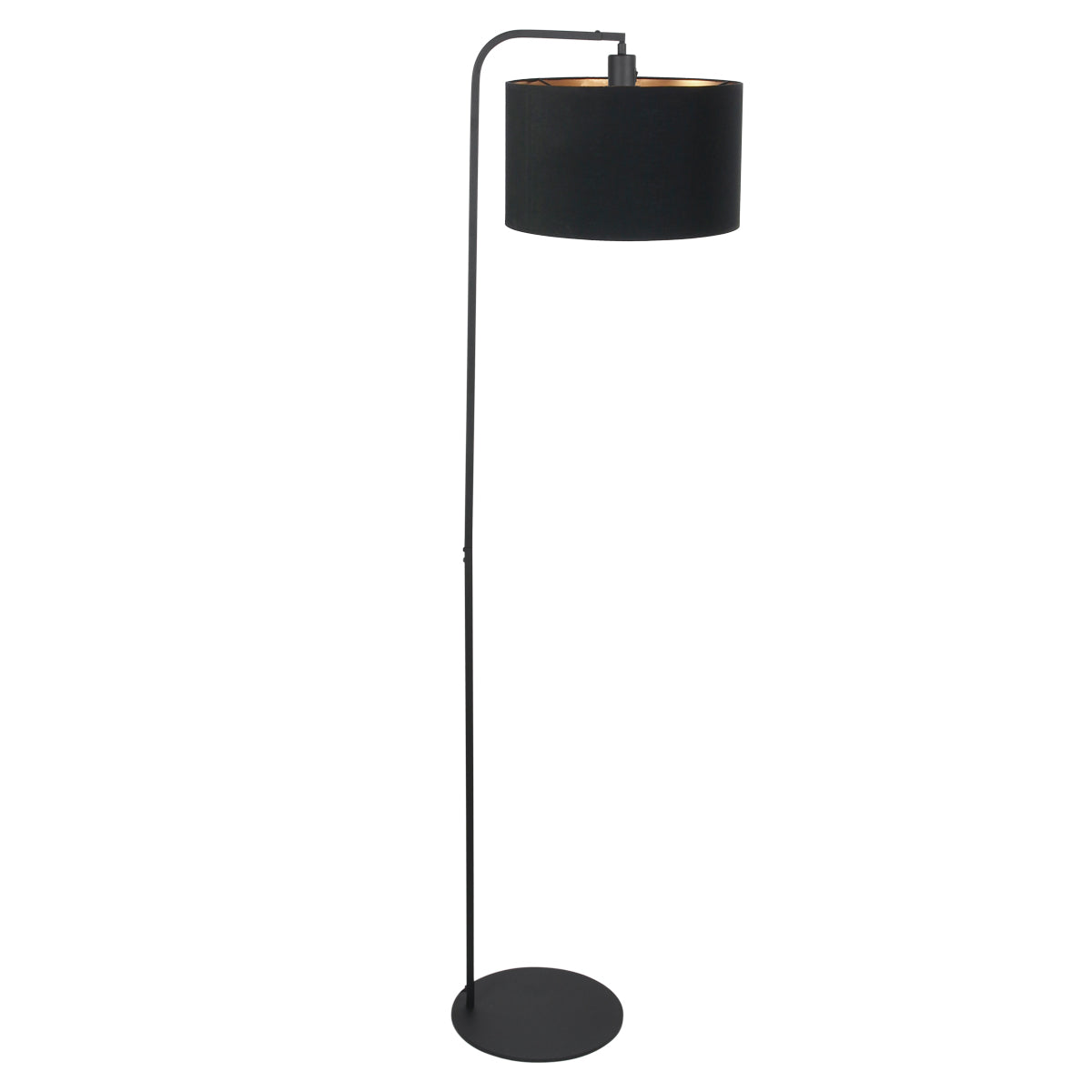 zwarte-vloerlamp-met-zwart-linnen-kap-van-steinhauer-main-image