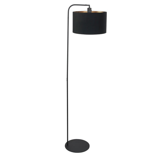 zwarte-vloerlamp-met-zwart-linnen-kap-van-steinhauer-main-image