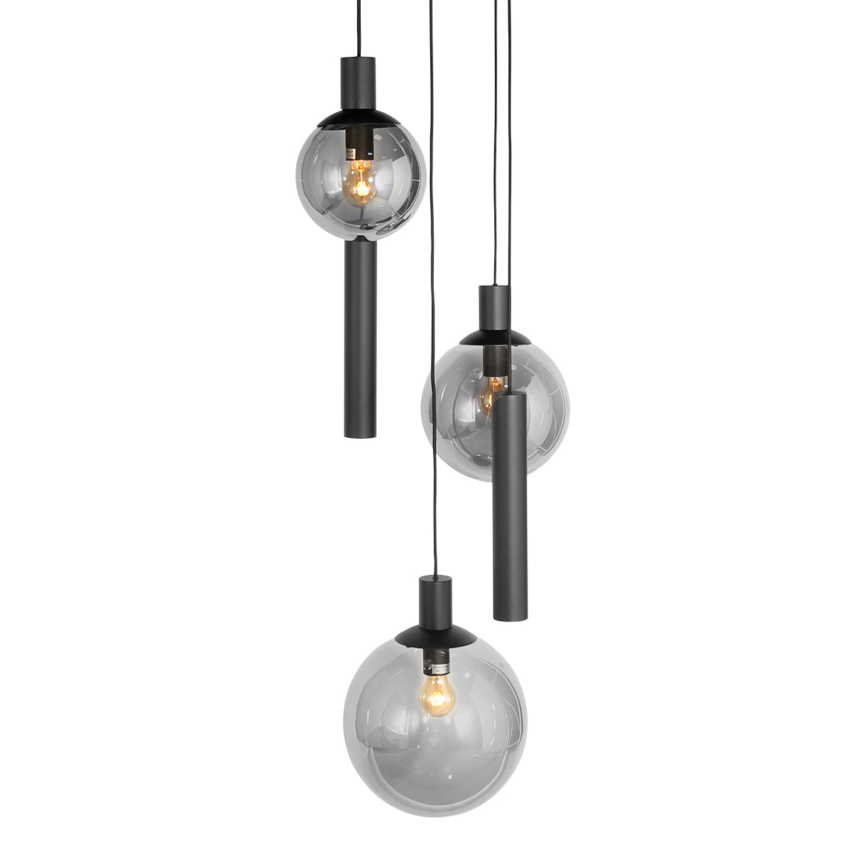 hanglamp-5-lichts-verticaal-glasbollen-kokers-zwart-steinhauer-bollique-led-main-image