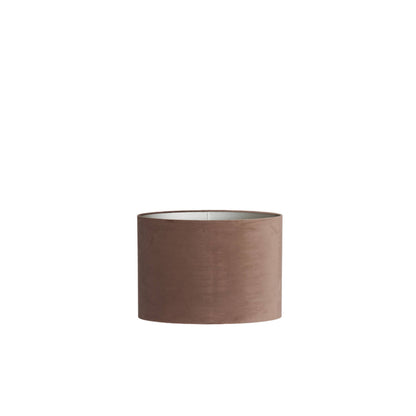 bruine-stoffen-lampenkap-cilindervormig-light-living-velours-main-image