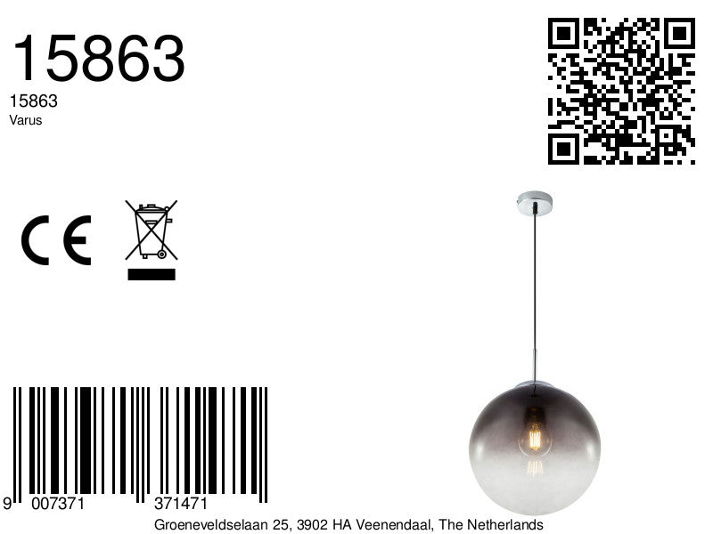 moderne-bol-chromen-hanglamp-globo-varus-variant-image8a