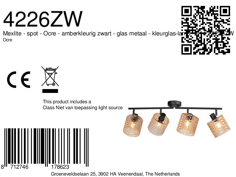 zwarte-plafondlamp-met-vier-amberkleurige-lichtpunten-mexlite-ocre-variant-image8a