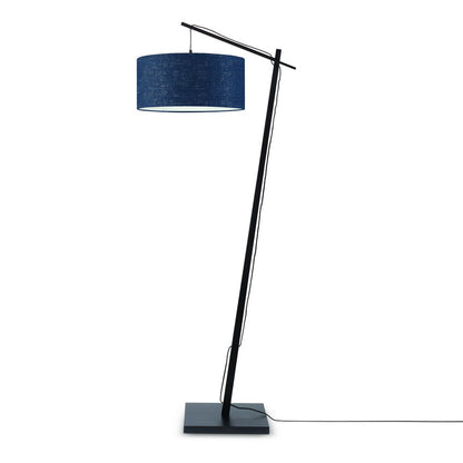 blauwe-linnen-bohemian-vloerlamp-good-mojo-andes-main-image