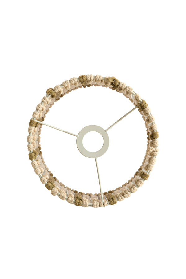 Subtiele crèmekleurige cilinder lampenkap Light & Living Simbelin – afbeelding 4