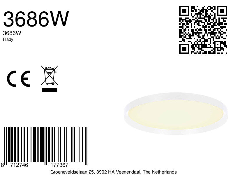 witte-moderne-plafonniere-rond-steinhauer-flady-variant-image8a