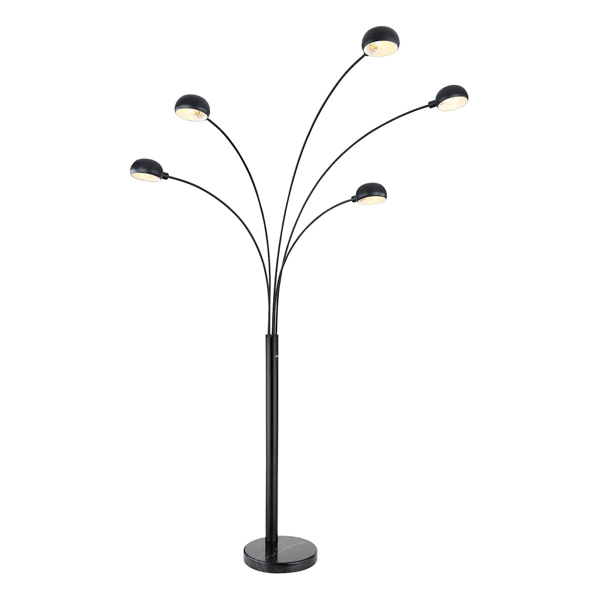 5-lichts-vloerlamp-zwart-koepelkappen-globo-seymour-main-image