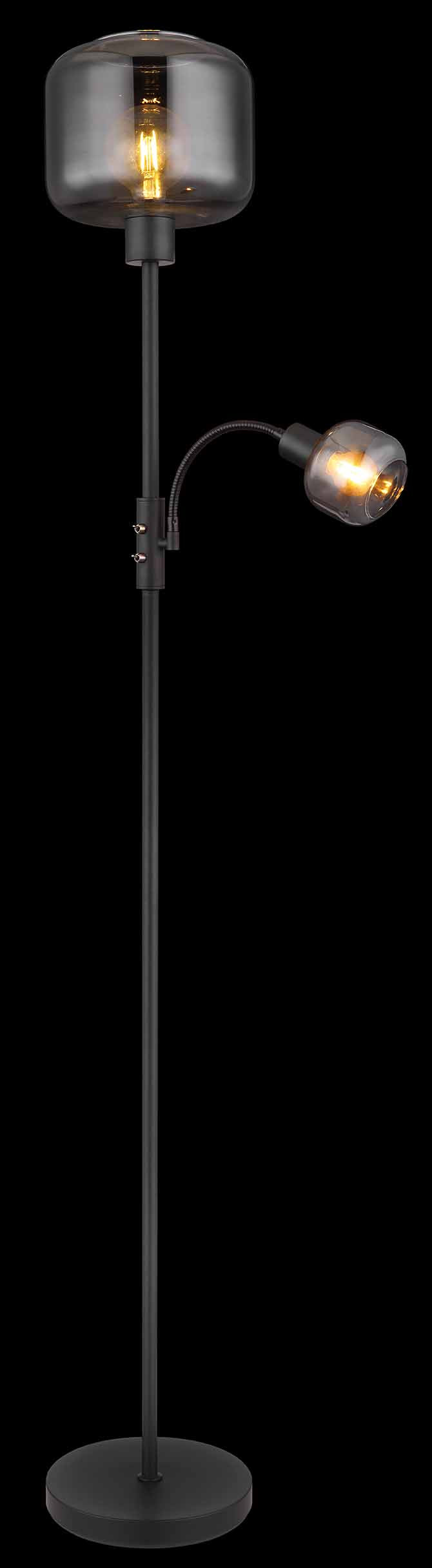 moderne-zwart-glazen-vloerlamp-metaal-globo-giuseppe-variant-image2