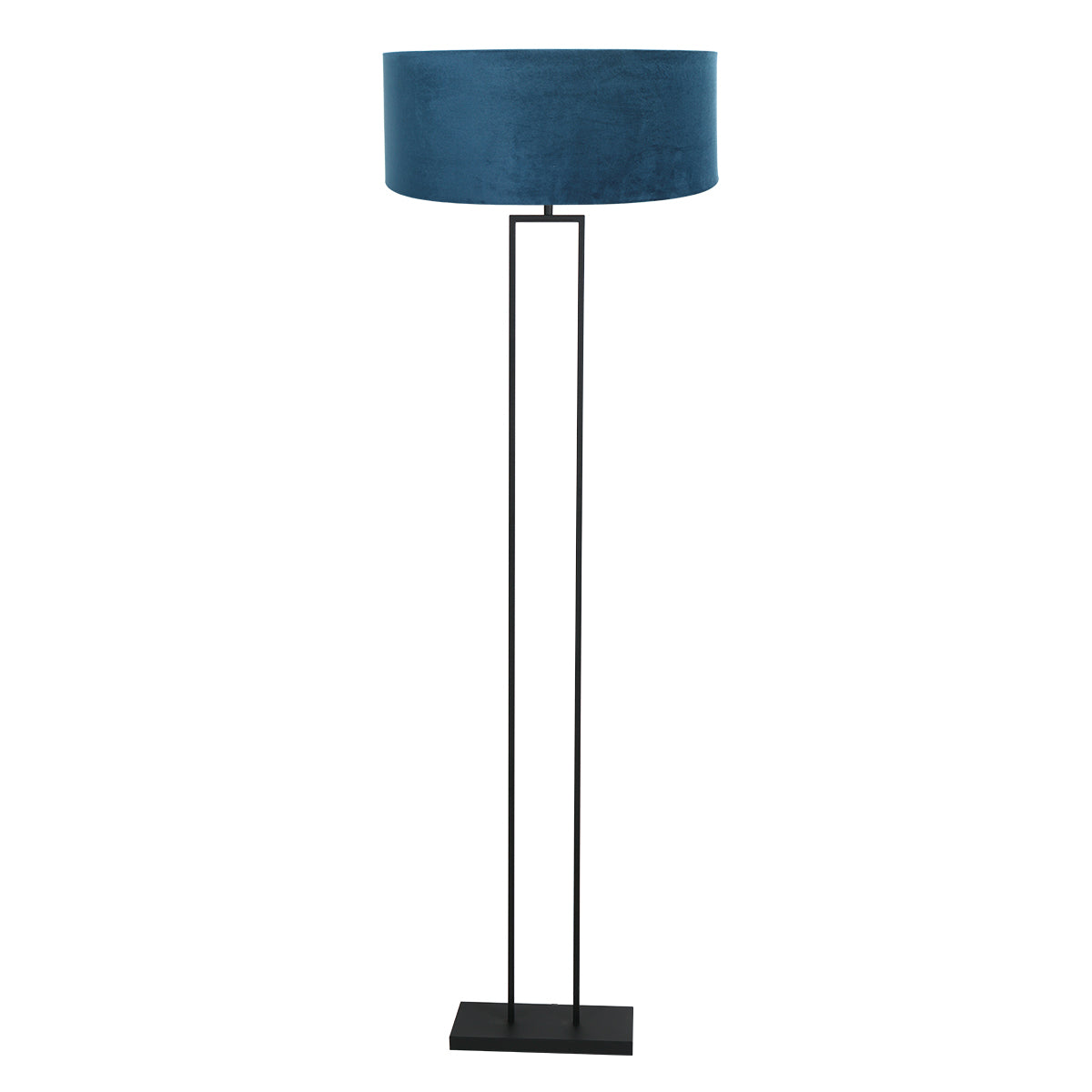 moderne-zwarte-vloerlamp-met-groene-lampenkap-steinhauer-stang-variant-image1
