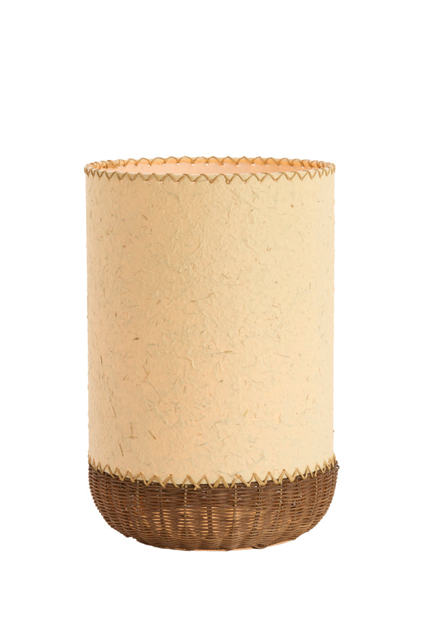 Lâmpada de mesa de papel bege extra grande Light & Living Tio – imagem 3