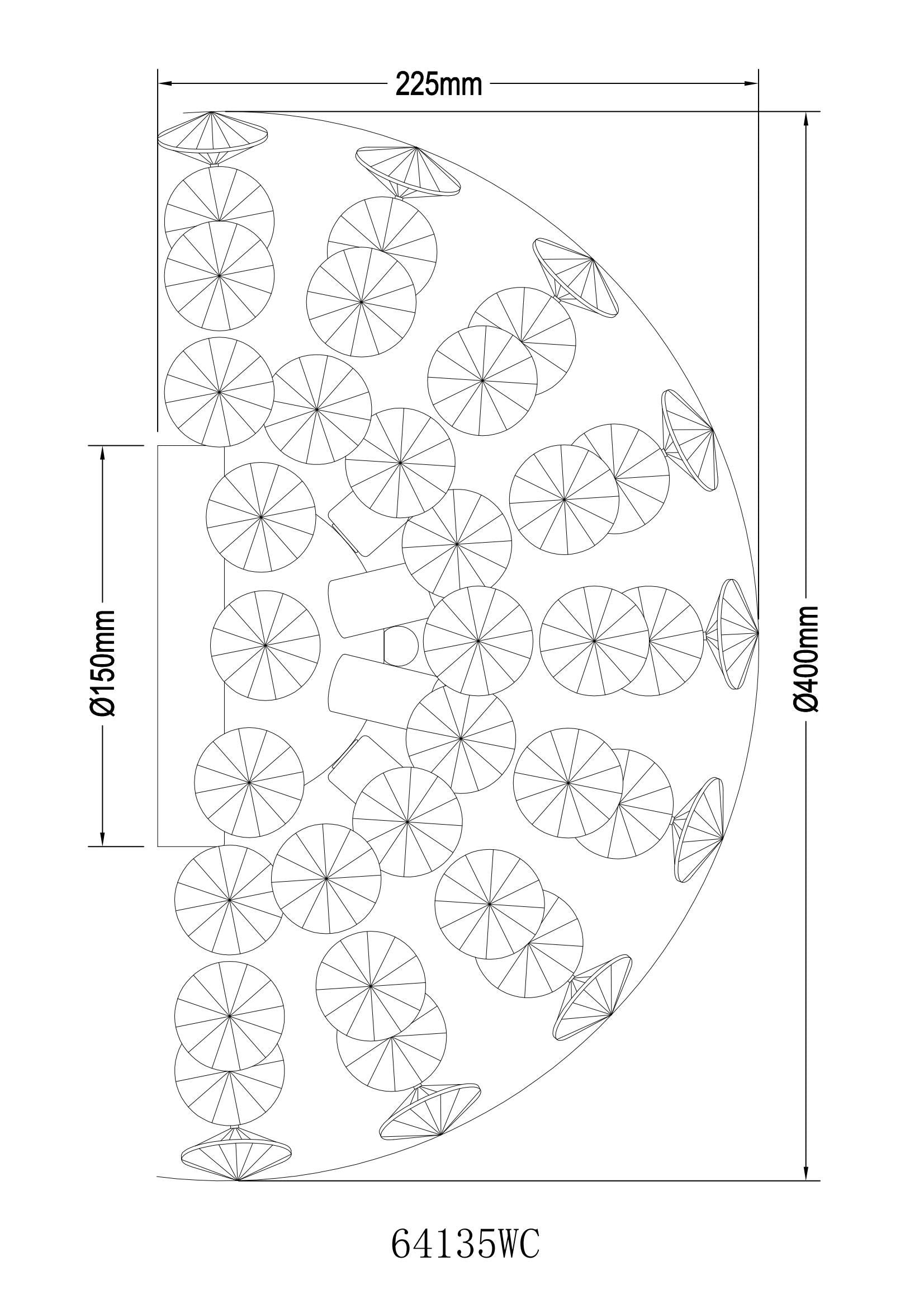wandlamp-chroom-met-kristallen-kap-elegant-katrina-variant-image6