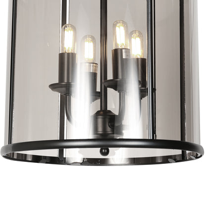zwarte-4-lichts-lantaarnvormige-hanglamp-glas-metaal-steinhauer-pimpernel-variant-image6