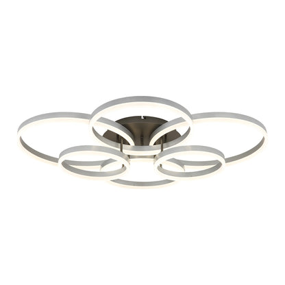 Lampă de plafon extra mare din aluminiu cu LED