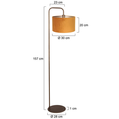 bronskleurige-vloerlamp-met-gouden-velours-kap-mexlite-forma-variant-image7
