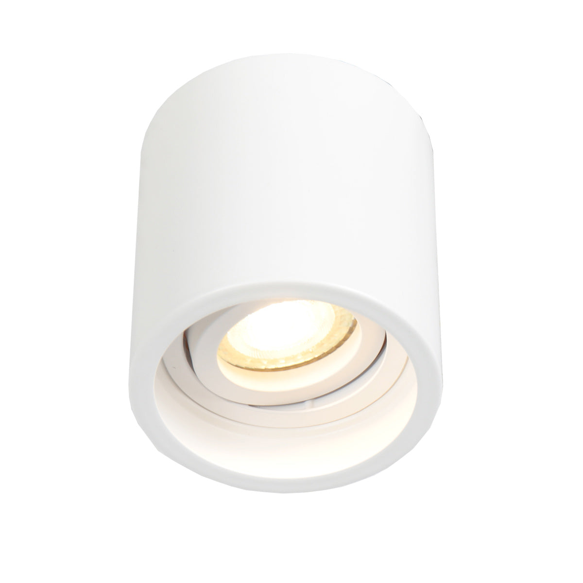 Witte Steinhauer Pelite opbouwspot – modern en kantelbaar