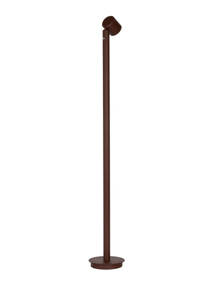 Bordeauxrode aluminium vloerlamp met spotkop It's About RoMi Milan – afbeelding 1