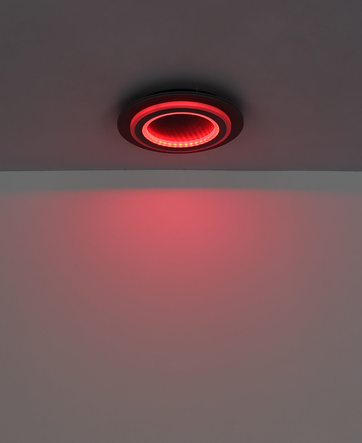 Elegantne must metalline LED 2 valgusega laelamp – pilt 11