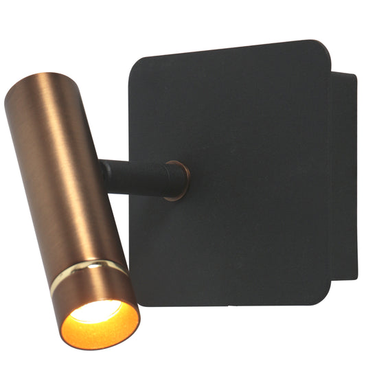 zwarte-wandspot-met-bronzen-lichtpunt-mexlite-lumo-main-image