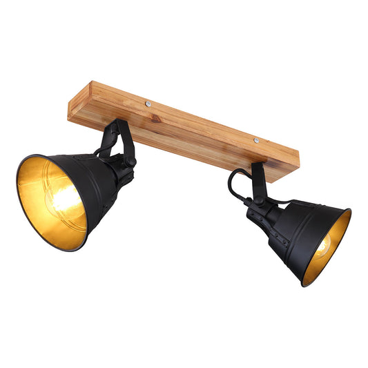 bruine-landelijke-houten-spots-globo-gunther-main-image