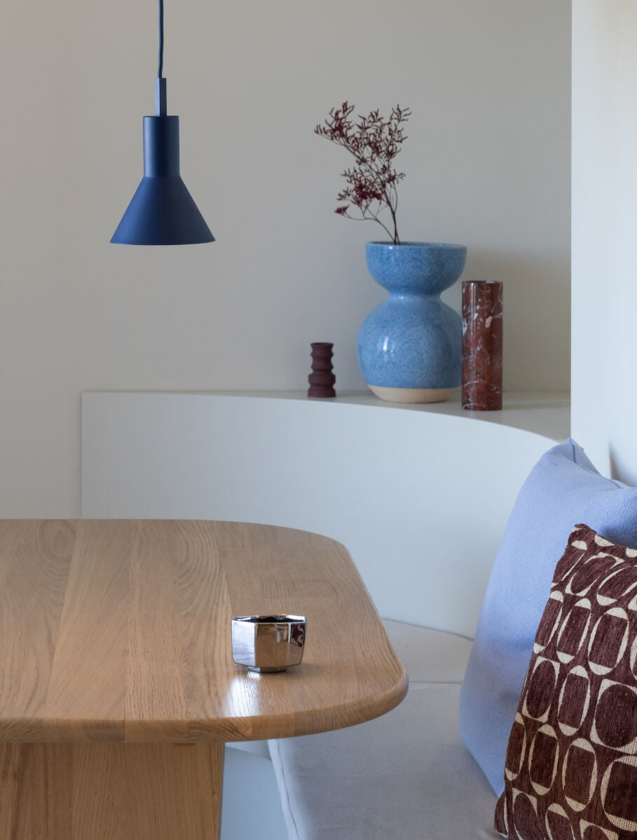Lampadario in metallo blu scuro raffinato It's About RoMi Stavanger – immagine 3