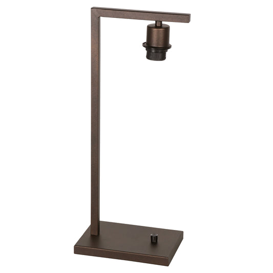 cacao-tafellamp-armatuur-voor-kap-op-voet-steinhauer-stang-main-image