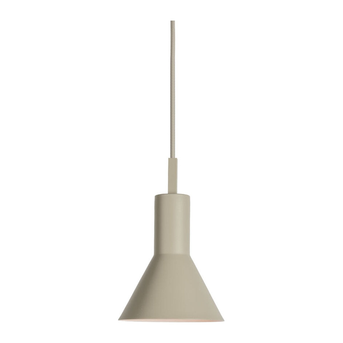 Lampada a sospensione in metallo color sabbia elegante It's About RoMi Stavanger