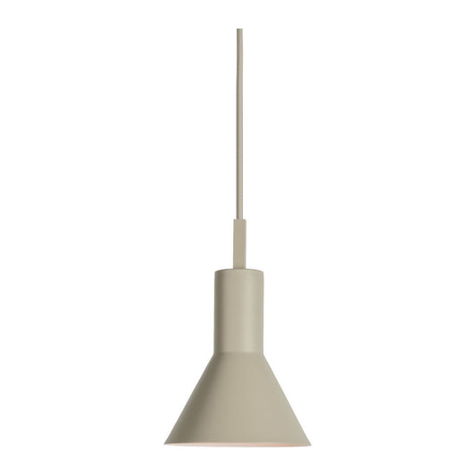 Lampa suspendată metalică elegantă de culoare nisipie It's About RoMi Stavanger